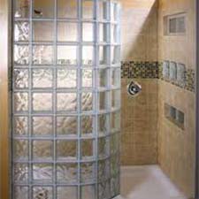 Summit Brick Company | Glass Block | Shower Clear